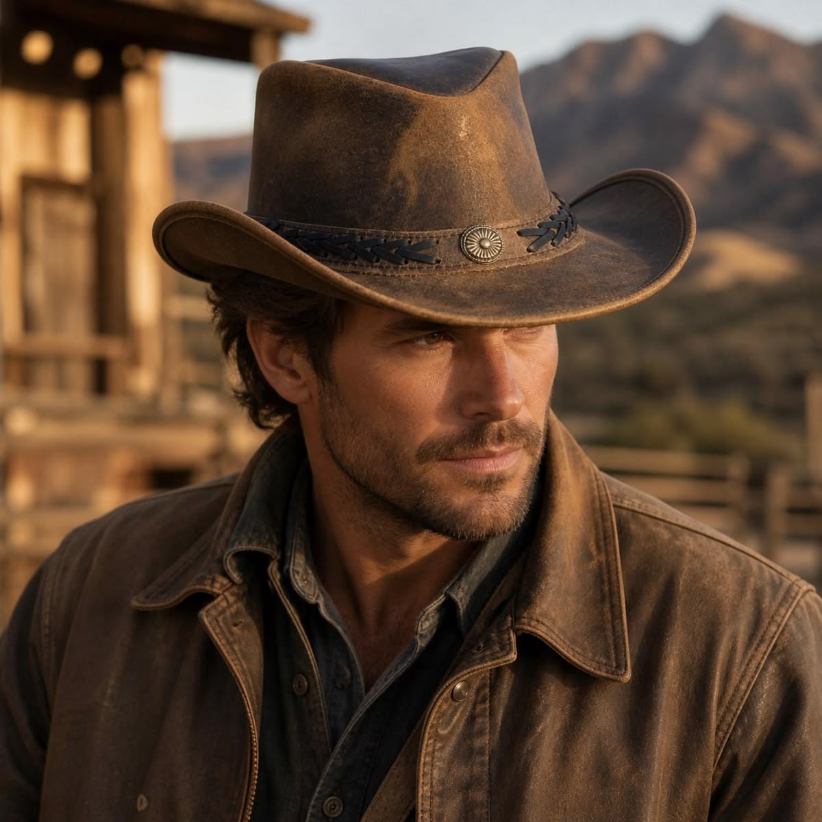 Leather Hats showcasing the full range of leather craftsmanship