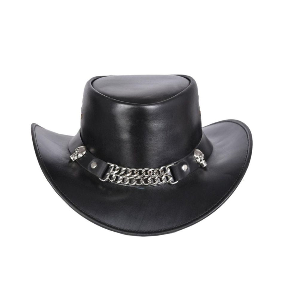Australian leather top hat
