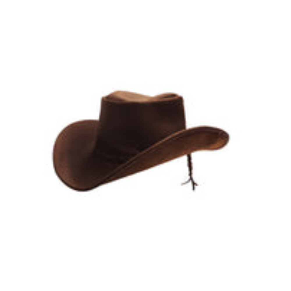Classic Western Leather Cowboy Hat
