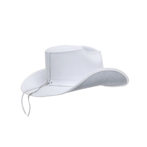 Classic white cowboy hat
