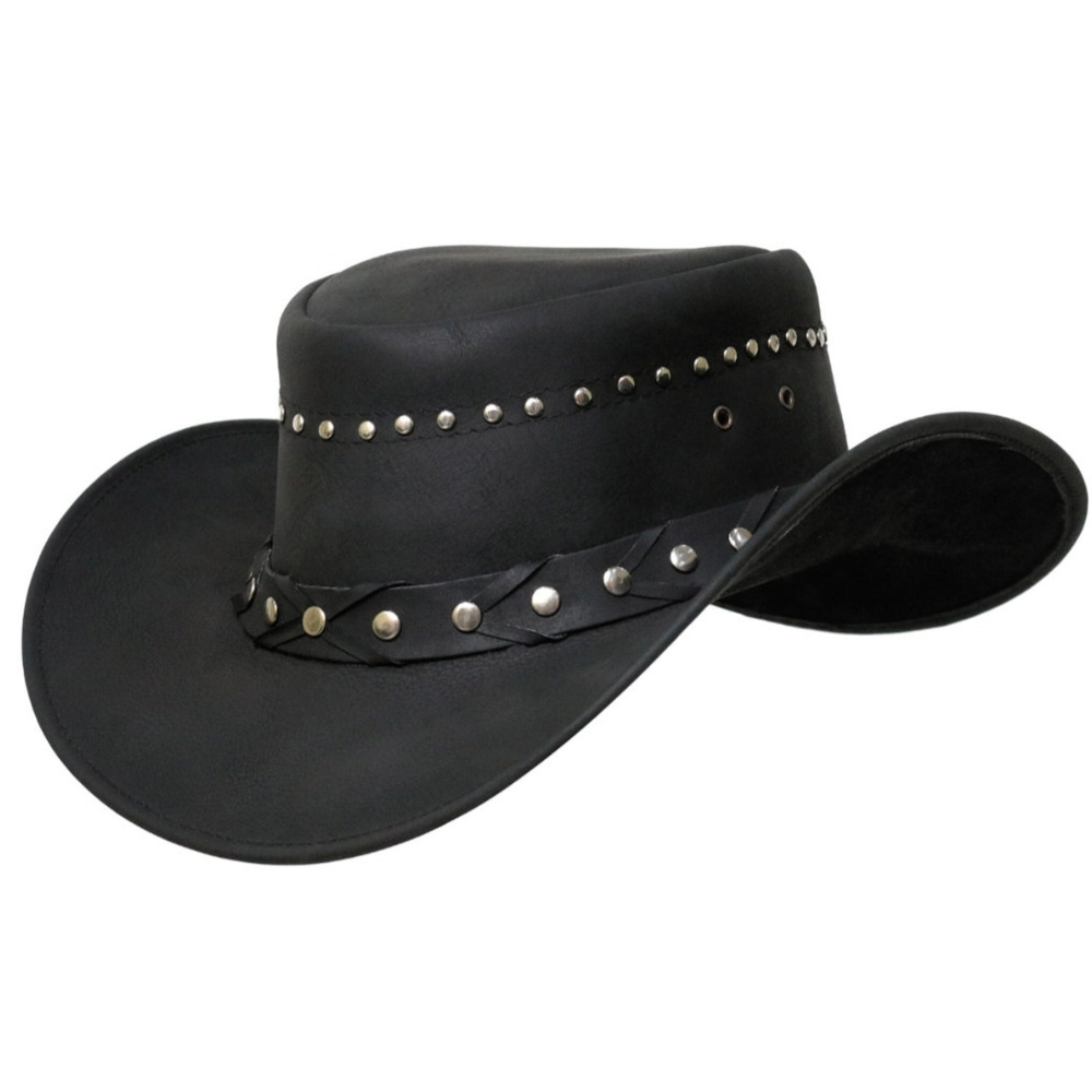 Cowboy Hat, Leather and Stylish







