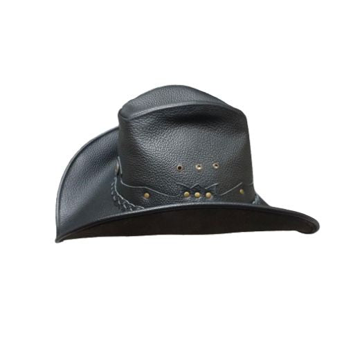 Genuine Leather Western Hat

