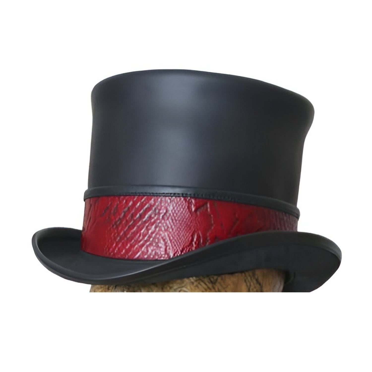 Gothic Leather Steampunk Hat
