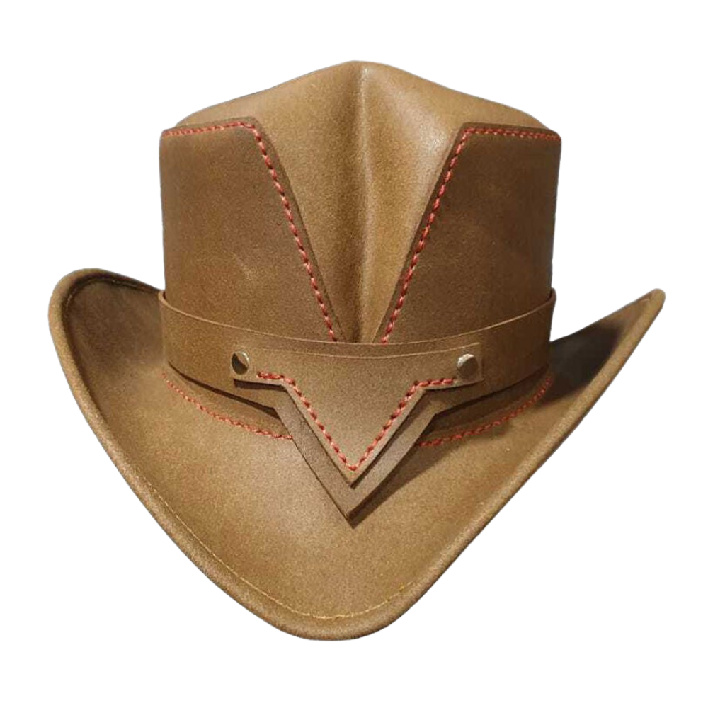 Stylish Horned Top Hat Design
