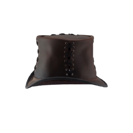 Sleek cylindrical top hat.
