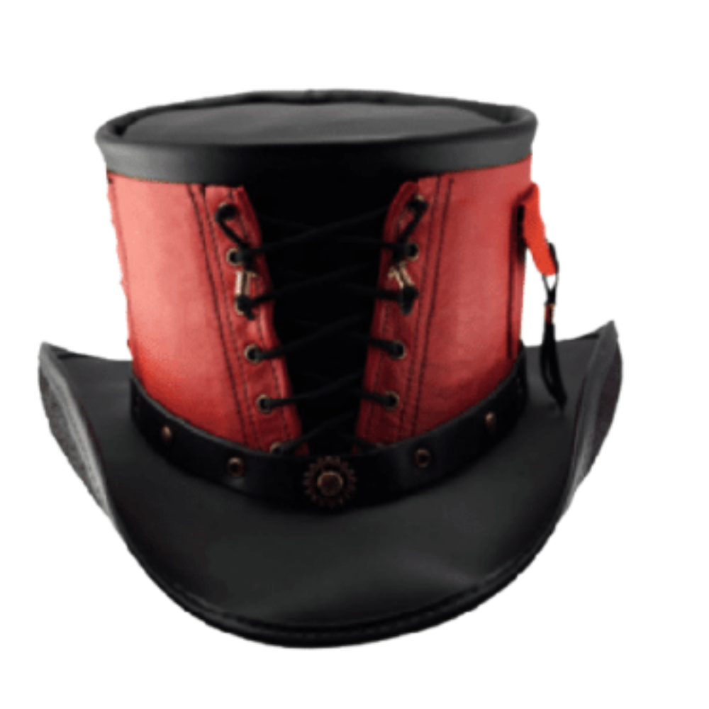 Unique Corset-Inspired Hat

